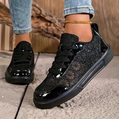 Camila - Elegantes zapatillas de encaje