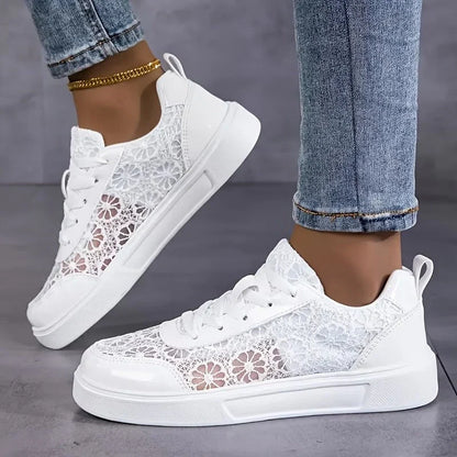 Camila - Elegantes zapatillas de encaje