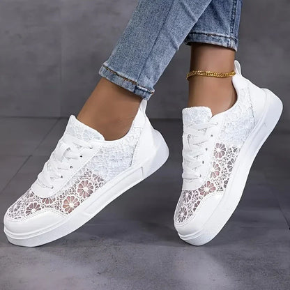 Camila - Elegantes zapatillas de encaje
