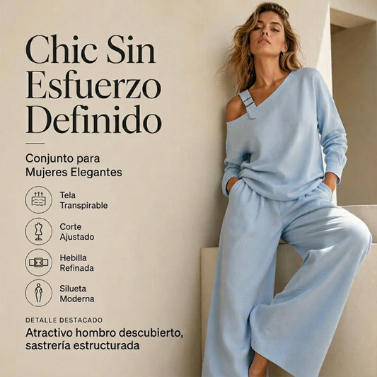 Marta – Conjunto con hombro descubierto