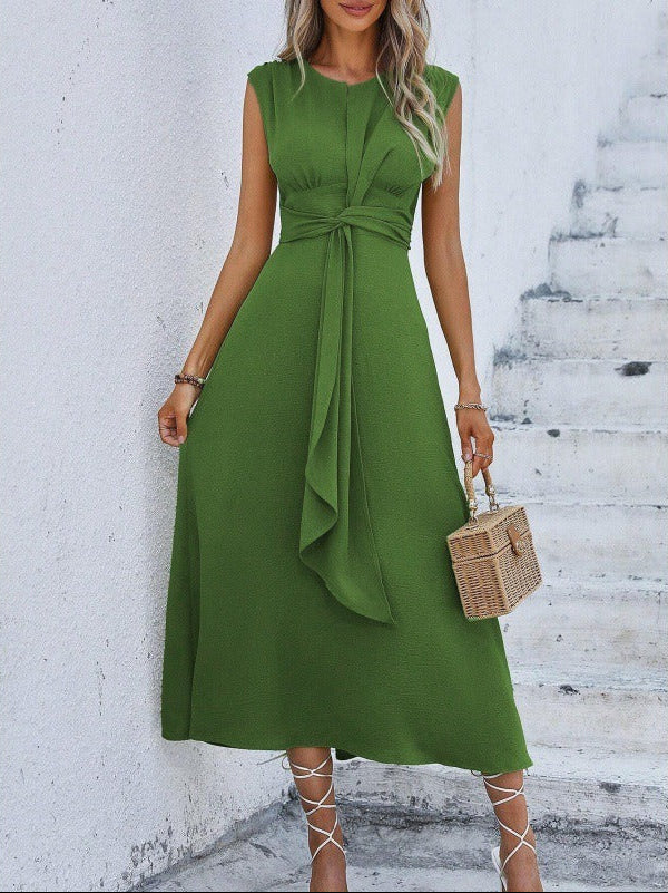 Eva - Vestido elegante sin mangas con cintura ajustable