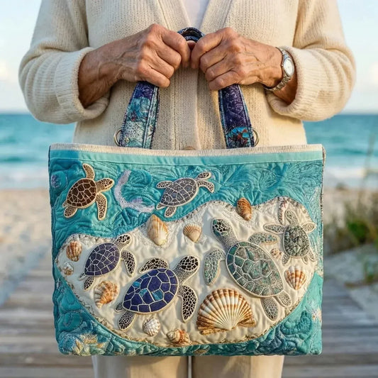 Bolso artesanal - Amor por las tortugas