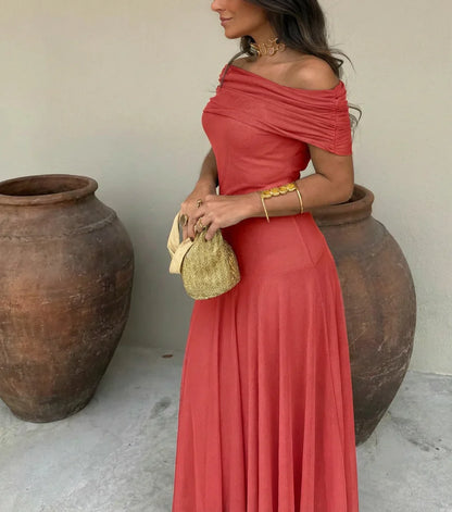 Catalina - Vestido asimétrico de mesh