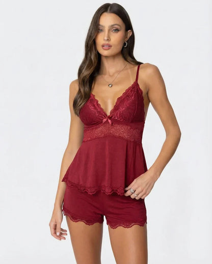 Marina - Conjunto de encaje delicado y favorecedor