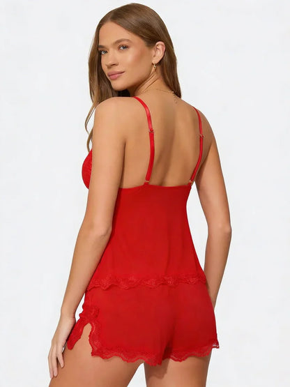 Marina - Conjunto de encaje delicado y favorecedor
