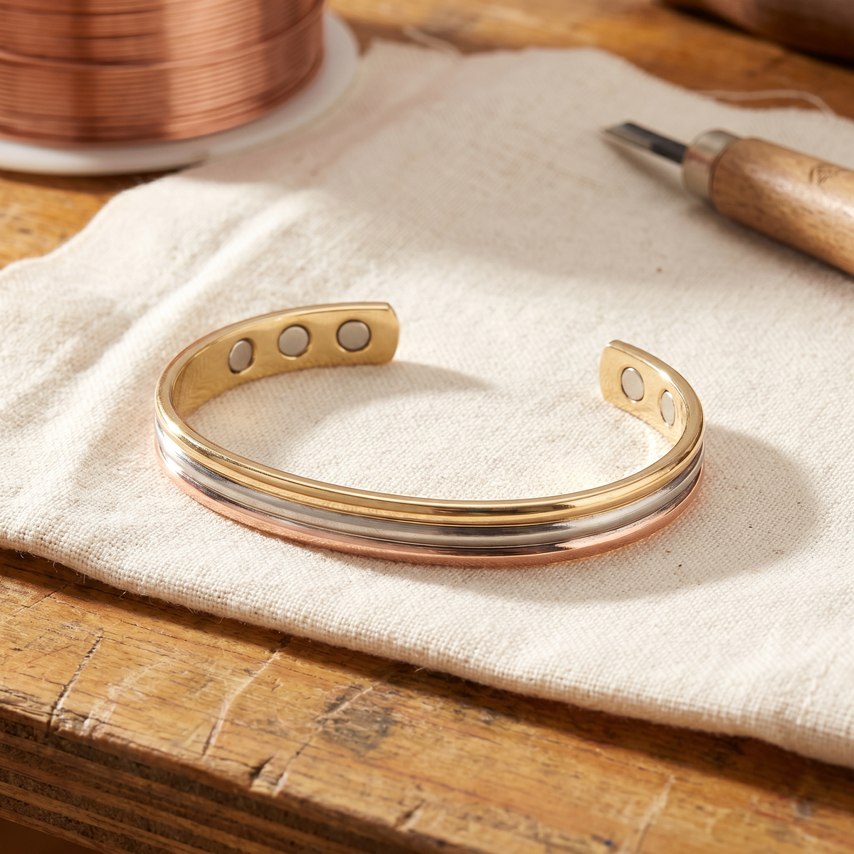 Pulsera de cobre de Fell