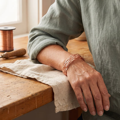 Pulsera de cobre Wisp