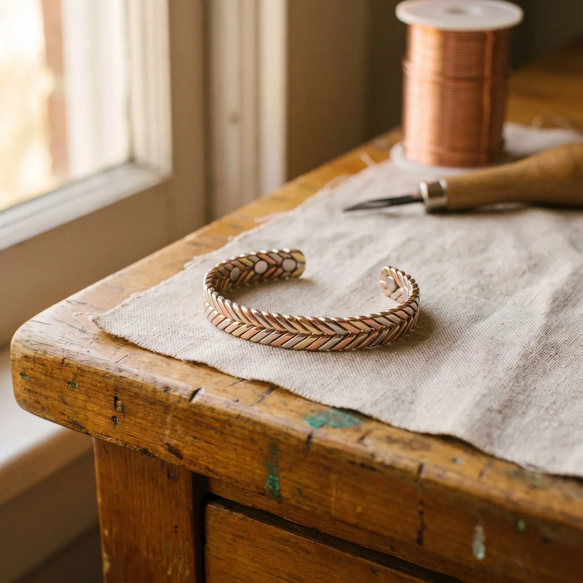 Pulsera de cobre Copse
