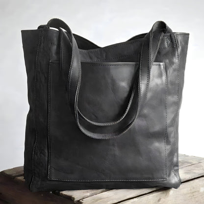 Juana - Bolsa Tote de Cuero Minimalista