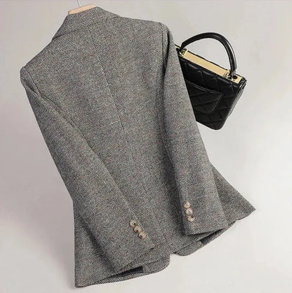 María - Blazer de tweed