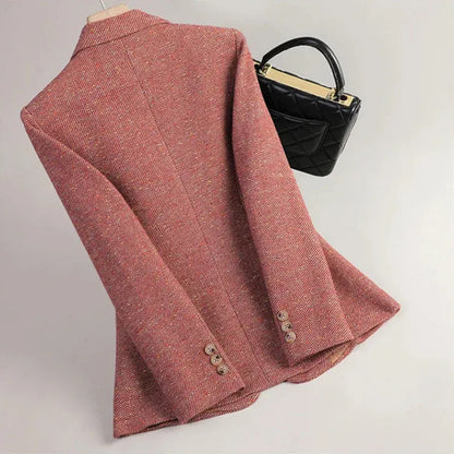 María - Blazer de tweed