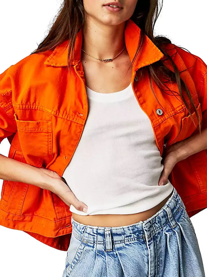 Noelia | Chaqueta vaquera con corte holgado
