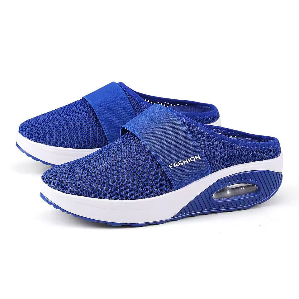 Nerea - Zapatillas ortopédicas de malla transpirable