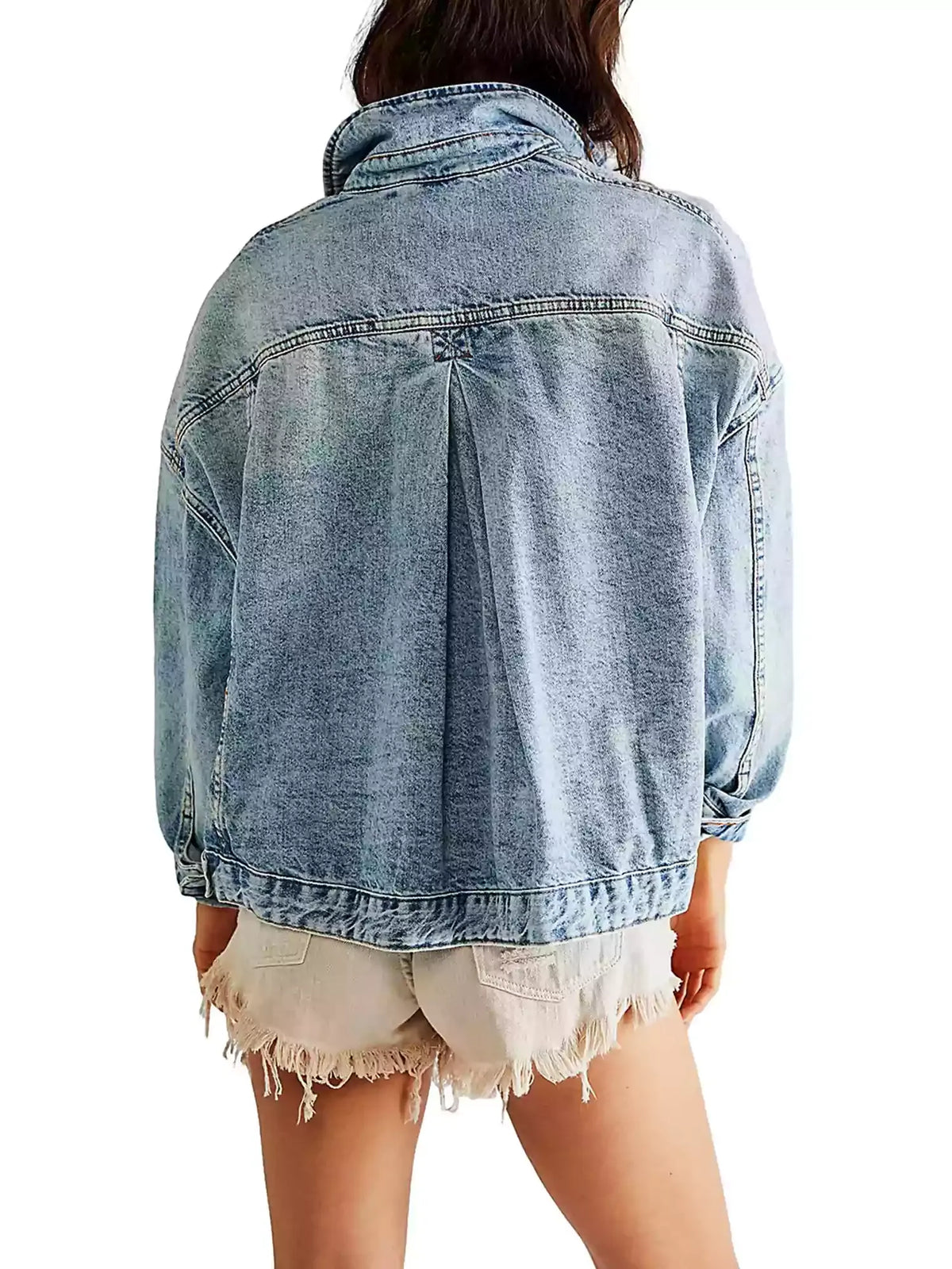 Noelia | Chaqueta vaquera con corte holgado