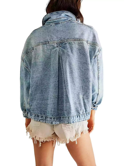 Noelia | Chaqueta vaquera con corte holgado