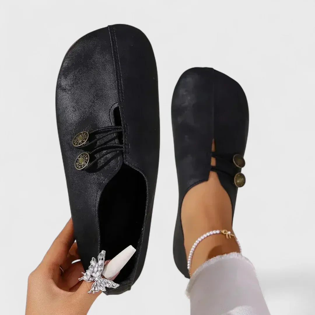 Lidia - Mocasines ortopédicos con diseño artesanal