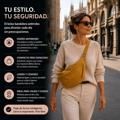 Gabriela | Bolso de hombro ocre
