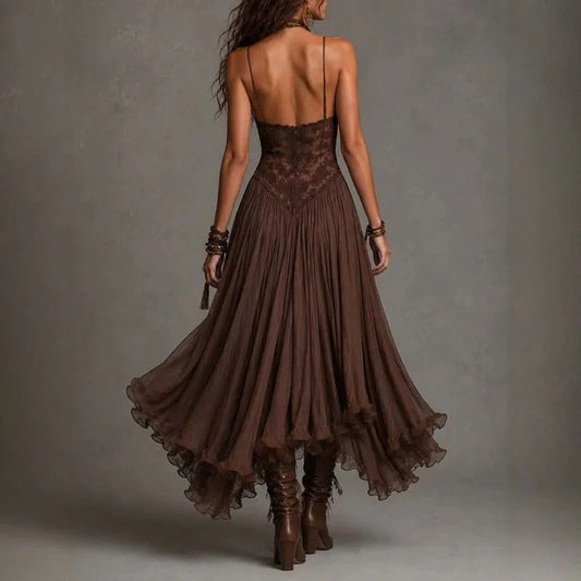 Adriana Vestido Encaje Bohemio