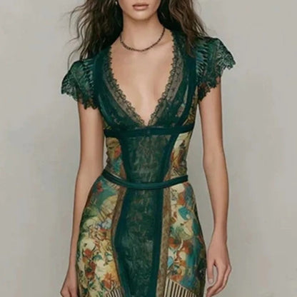 Daniela Vestido Maxi Floral