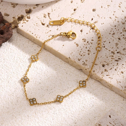 Fiorella Pulsera de Flores Sofisticada