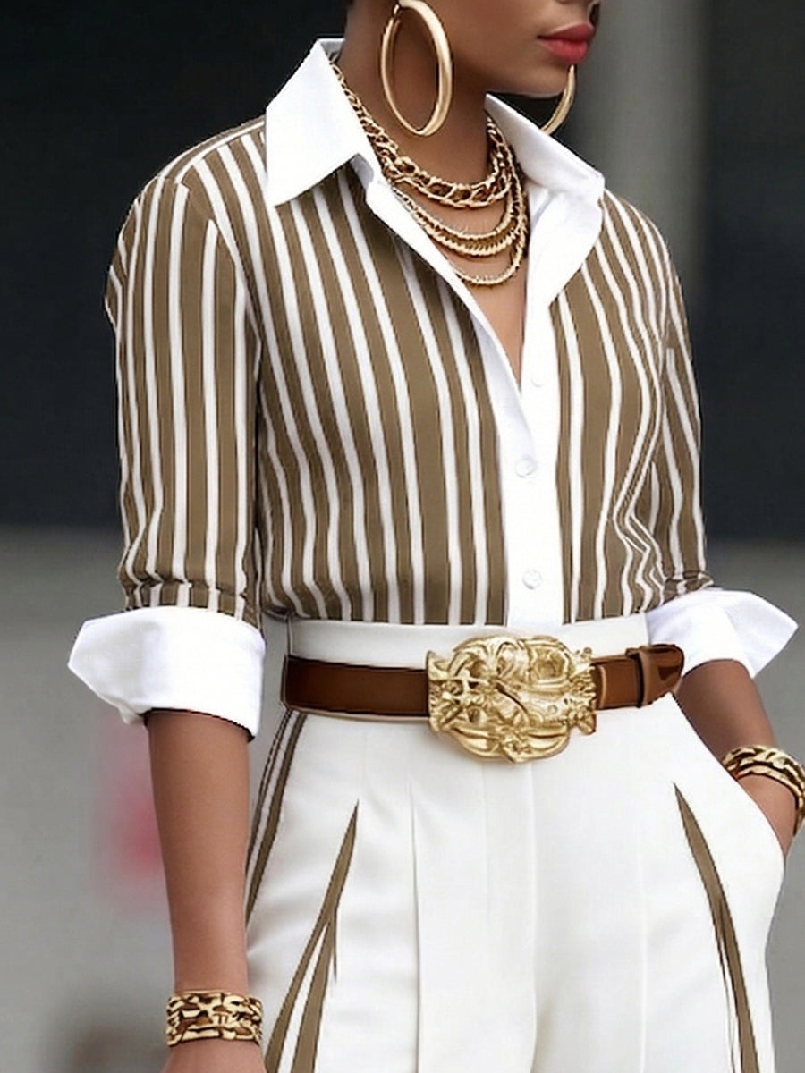 Conjunto de camisa y pantalón