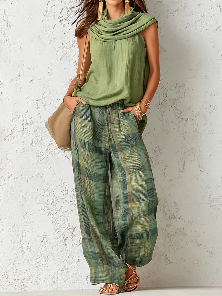 Conjunto Esencia Natural - Conjunto cómodo con elegancia artesanal