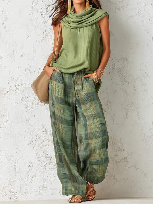 Conjunto Esencia Natural - Conjunto cómodo con elegancia artesanal