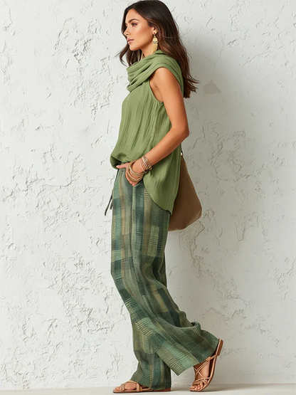 Conjunto Esencia Natural - Conjunto cómodo con elegancia artesanal