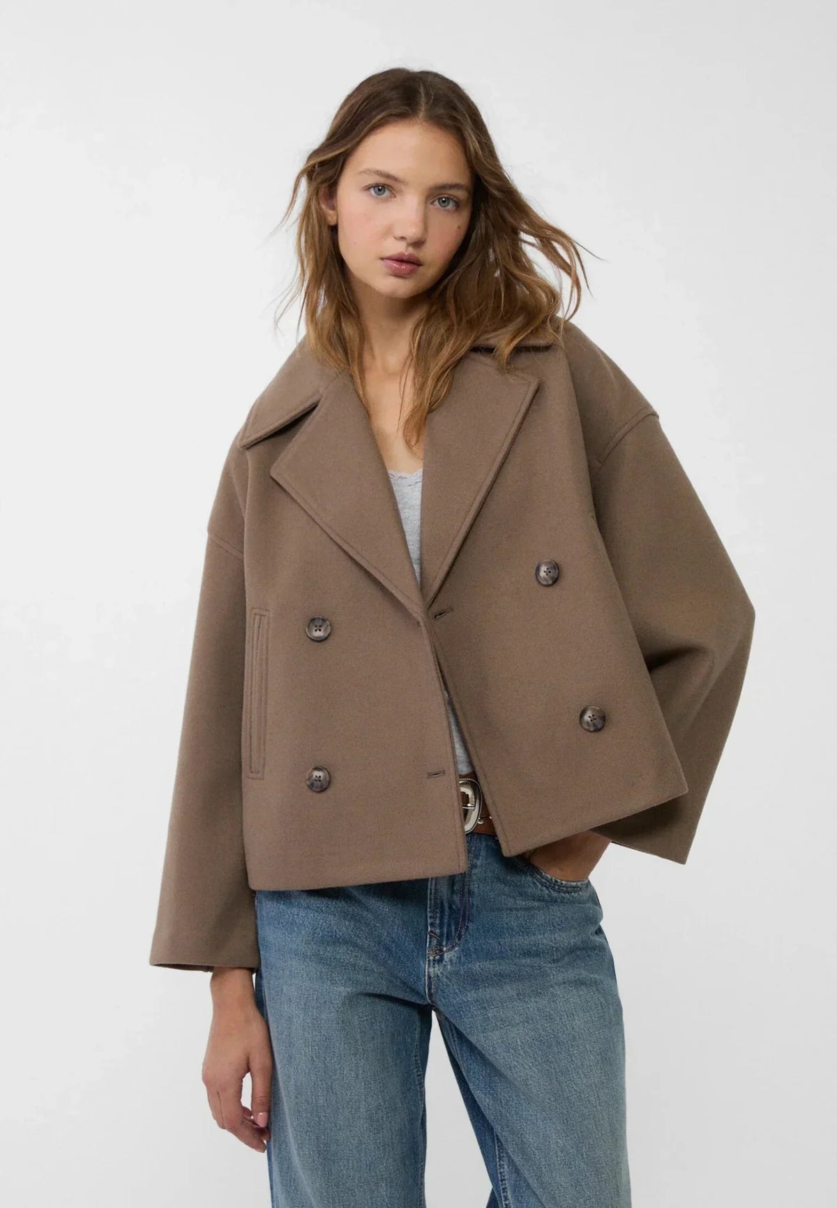 Adriana | Chaqueta cruzada elegante con botones