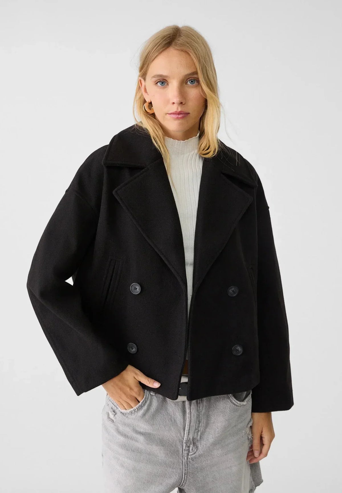 Adriana | Chaqueta cruzada elegante con botones