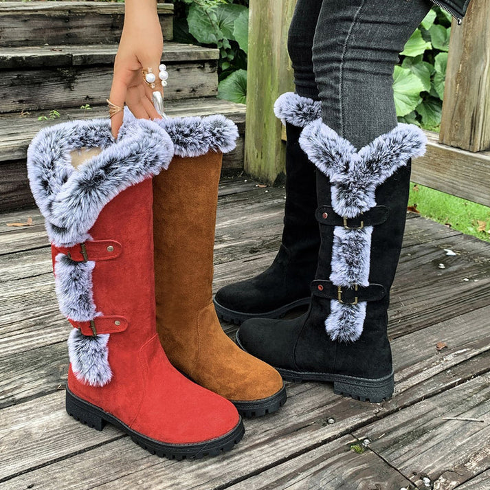 Nora - Botas de nieve con forro cálido