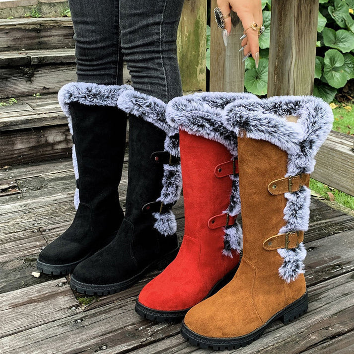 Nora - Botas de nieve con forro cálido