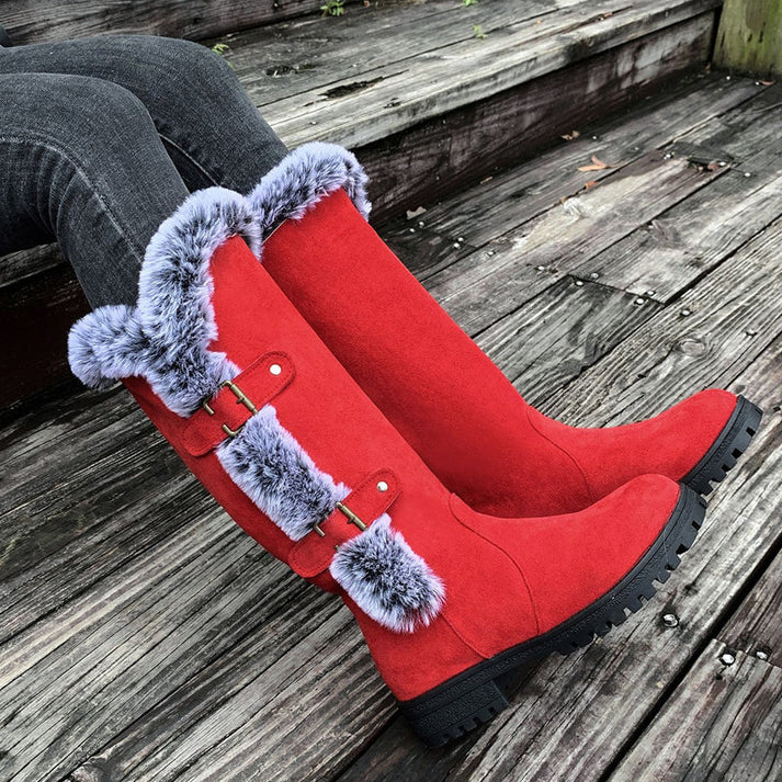 Nora - Botas de nieve con forro cálido