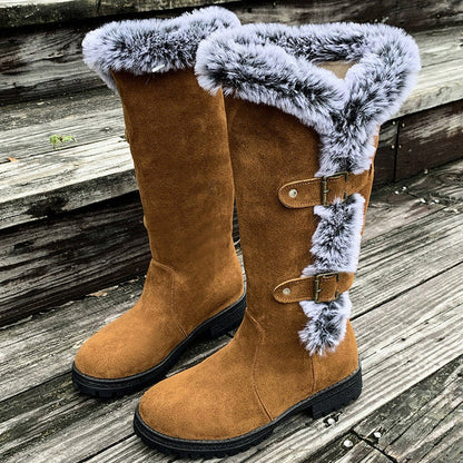 Nora - Botas de nieve con forro cálido