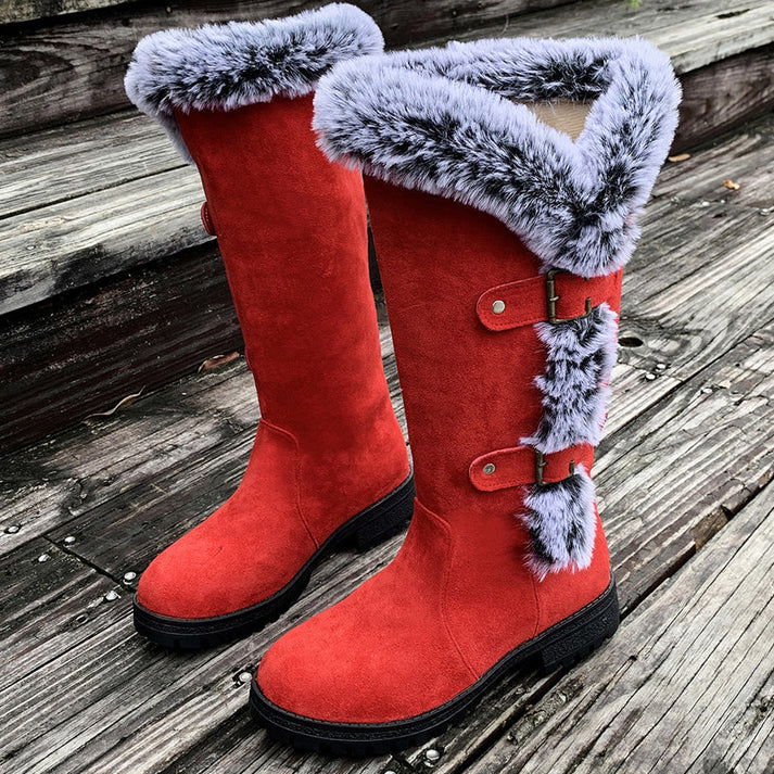 Nora - Botas de nieve con forro cálido