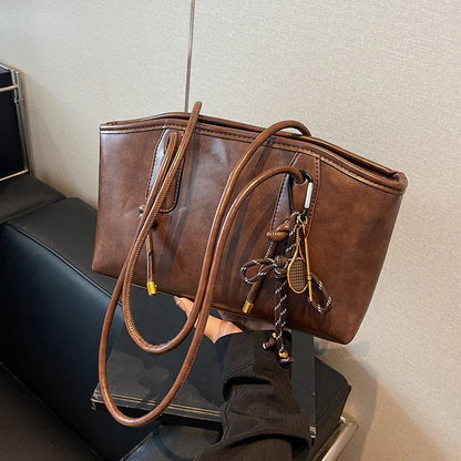 Renata - Bolso vintage de piel sintética