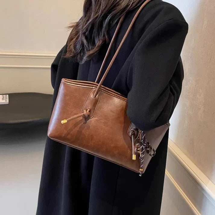 Renata - Bolso vintage de piel sintética