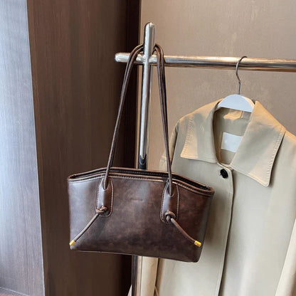 Renata - Bolso vintage de piel sintética