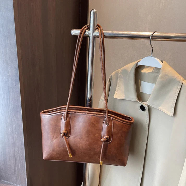 Renata - Bolso vintage de piel sintética