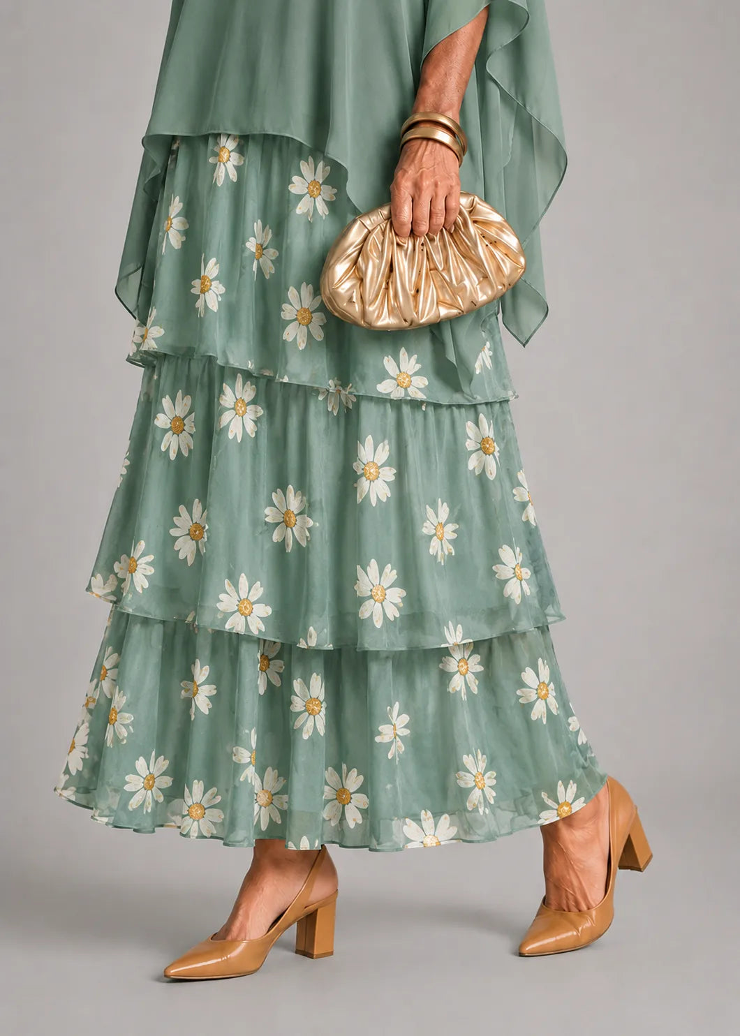 VESTIDO ALMA AGUA FLORAL